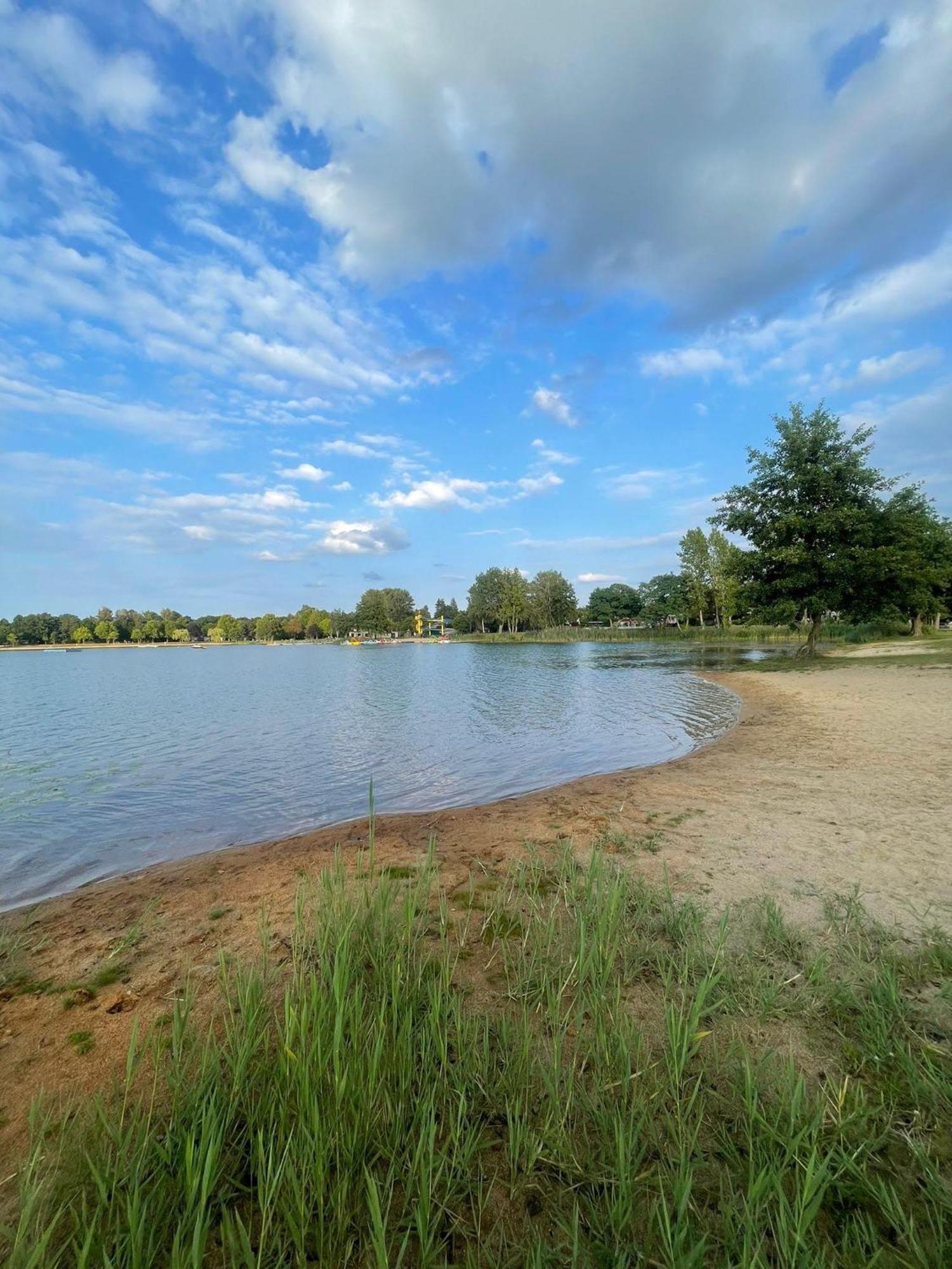 Gruener Bungalow Am Kiebitzsee Villa Falkenburg Dış mekan fotoğraf