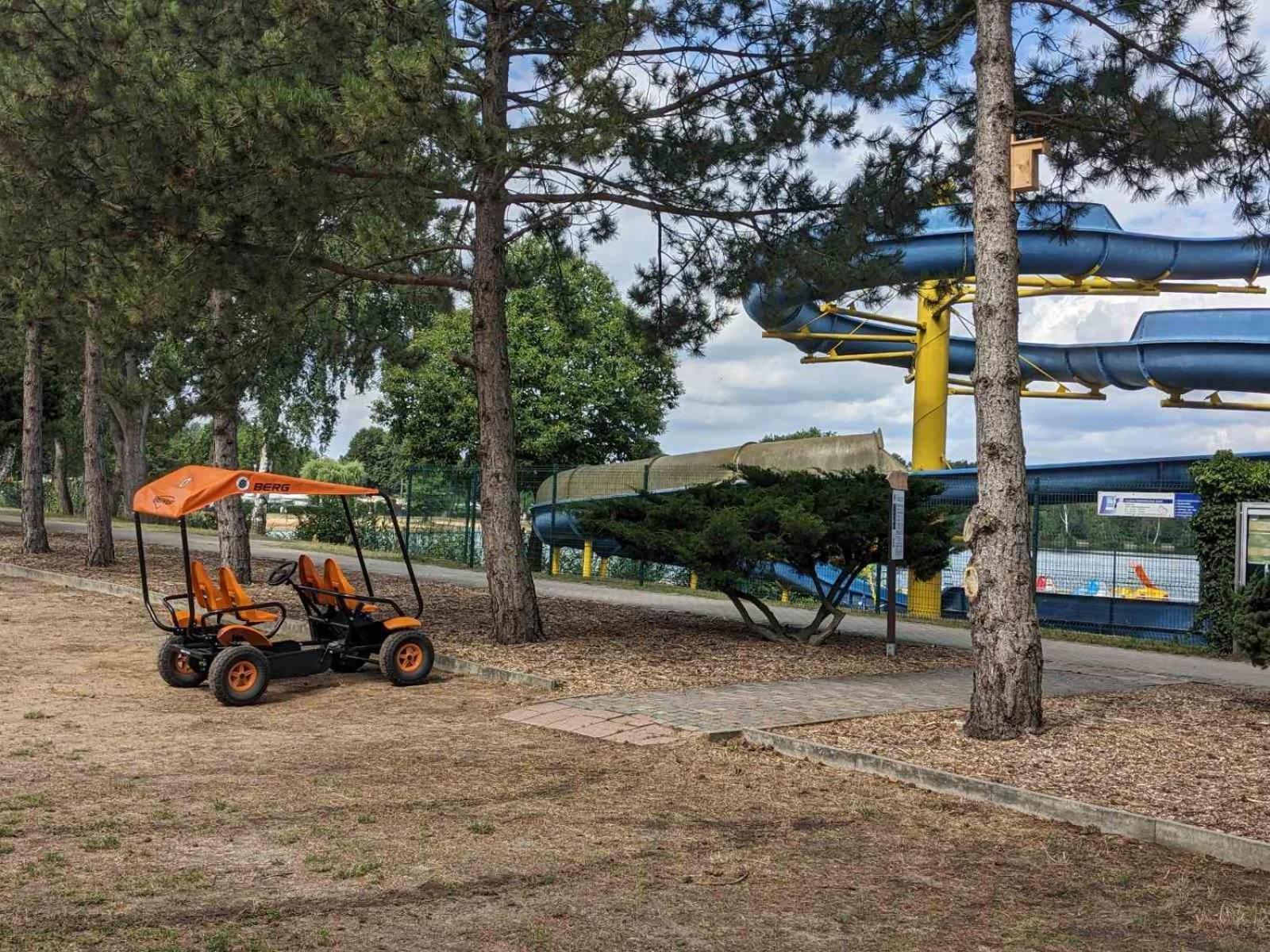 Gruener Bungalow Am Kiebitzsee Villa Falkenburg Dış mekan fotoğraf