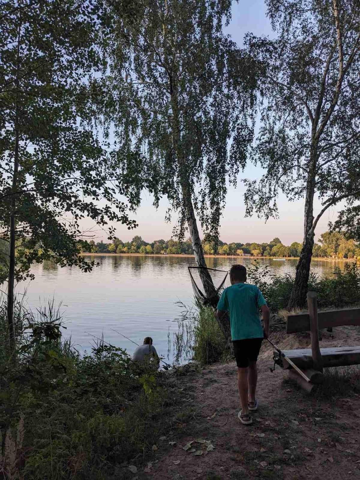 Gruener Bungalow Am Kiebitzsee Villa Falkenburg Dış mekan fotoğraf