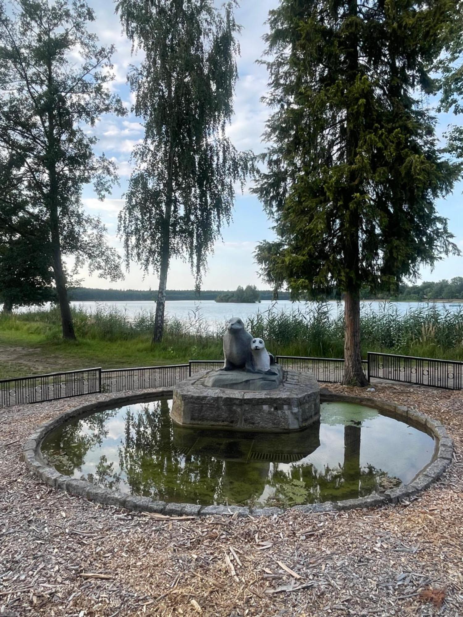 Gruener Bungalow Am Kiebitzsee Villa Falkenburg Dış mekan fotoğraf