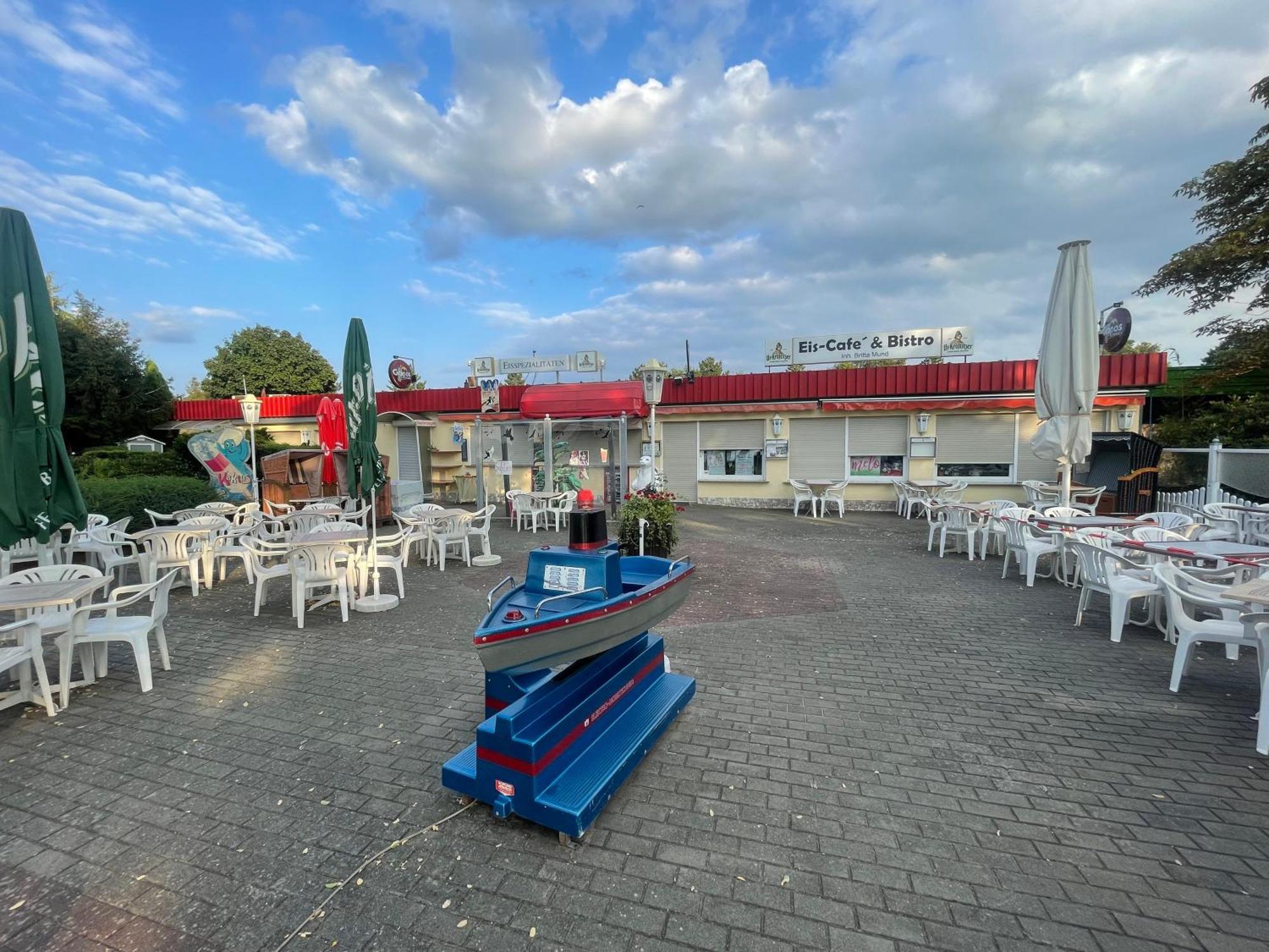 Gruener Bungalow Am Kiebitzsee Villa Falkenburg Dış mekan fotoğraf