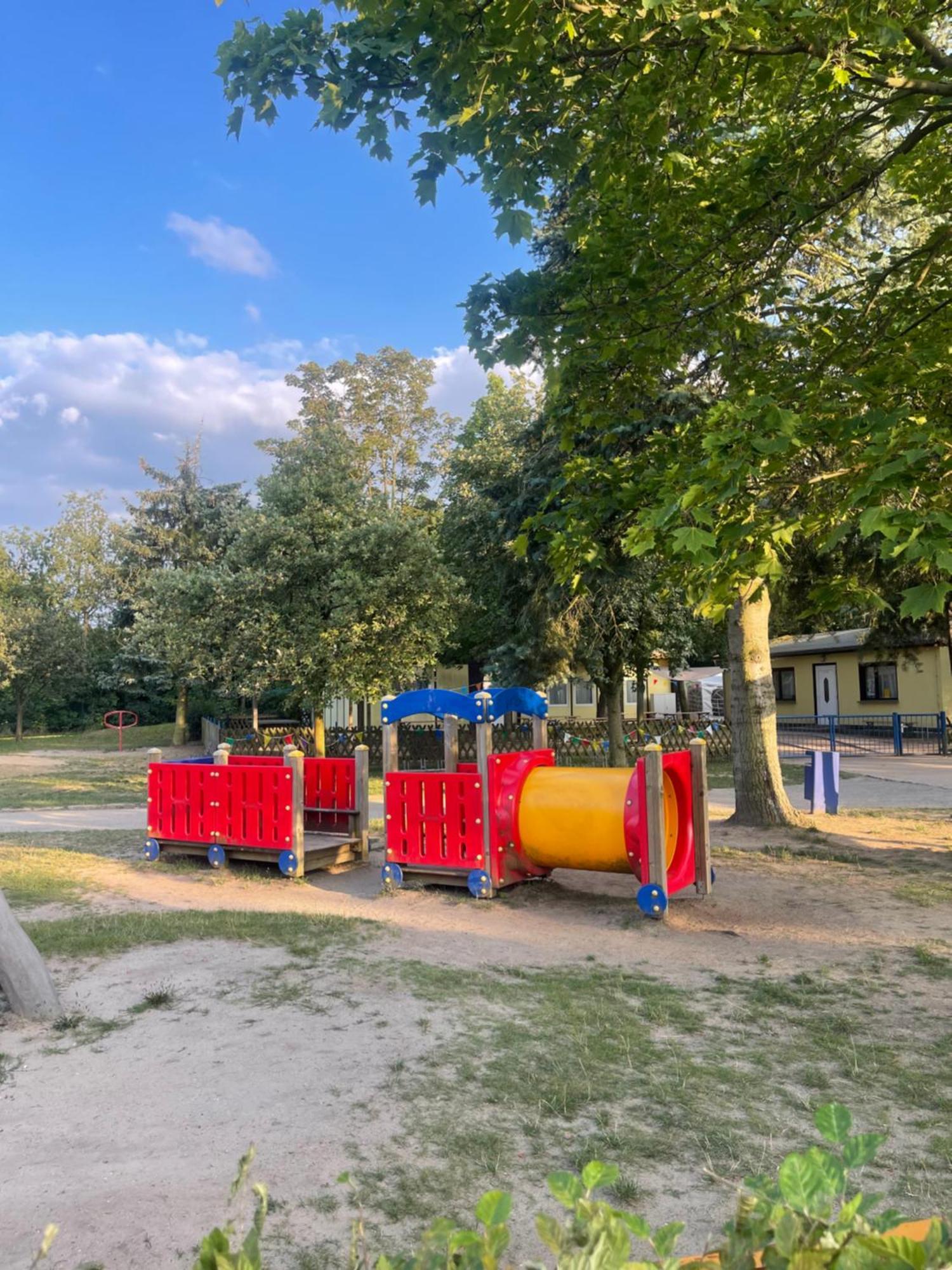 Gruener Bungalow Am Kiebitzsee Villa Falkenburg Dış mekan fotoğraf