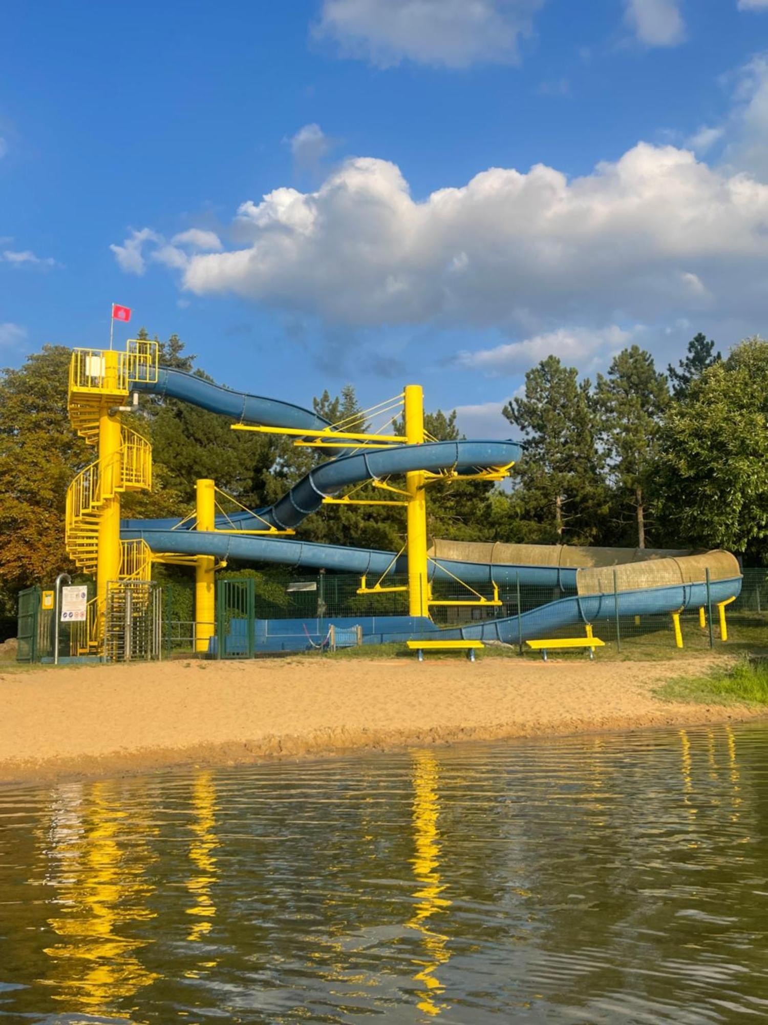 Gruener Bungalow Am Kiebitzsee Villa Falkenburg Dış mekan fotoğraf