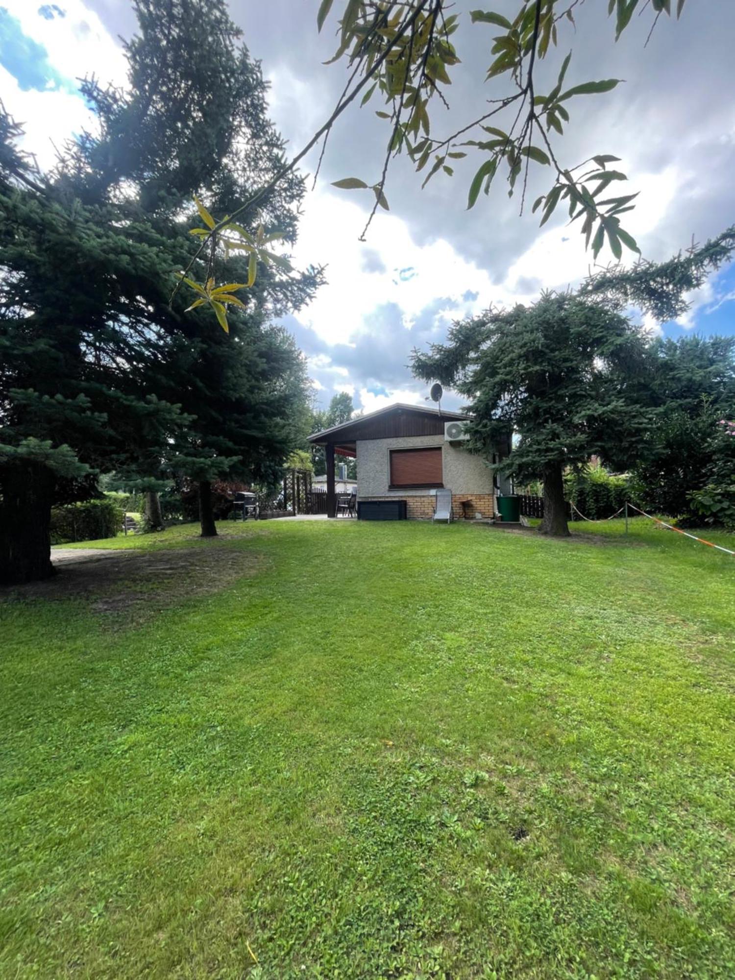 Gruener Bungalow Am Kiebitzsee Villa Falkenburg Dış mekan fotoğraf